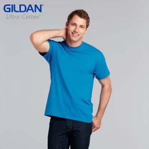 Gildan 2000 6.0oz Ultra Cotton 成人 T 恤 (美國尺碼)